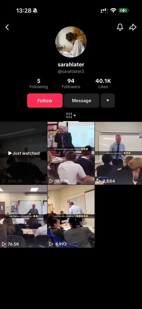 AI teacher video page